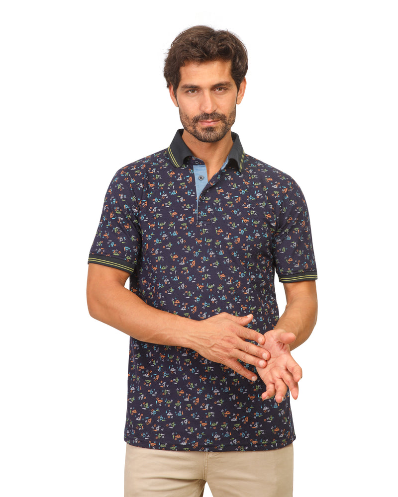Short Sleeve T-shirt - Navy Blue