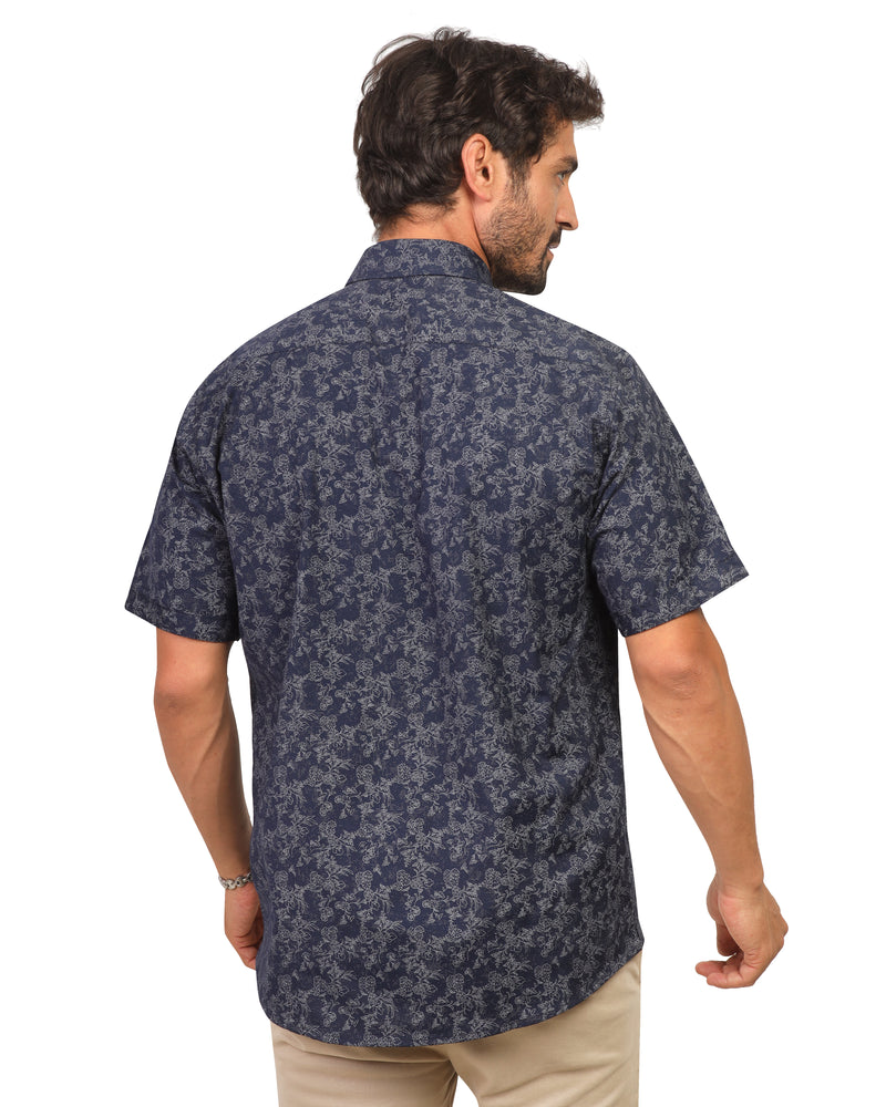 Patterned Short Sleeve Shirt