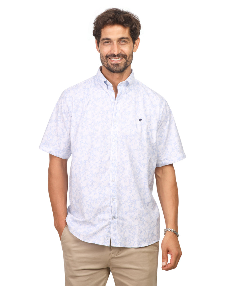 Patterned Short Sleeve Shirt