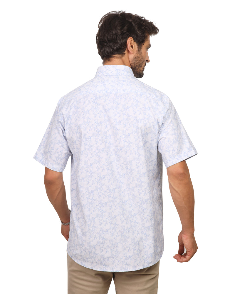 Patterned Short Sleeve Shirt