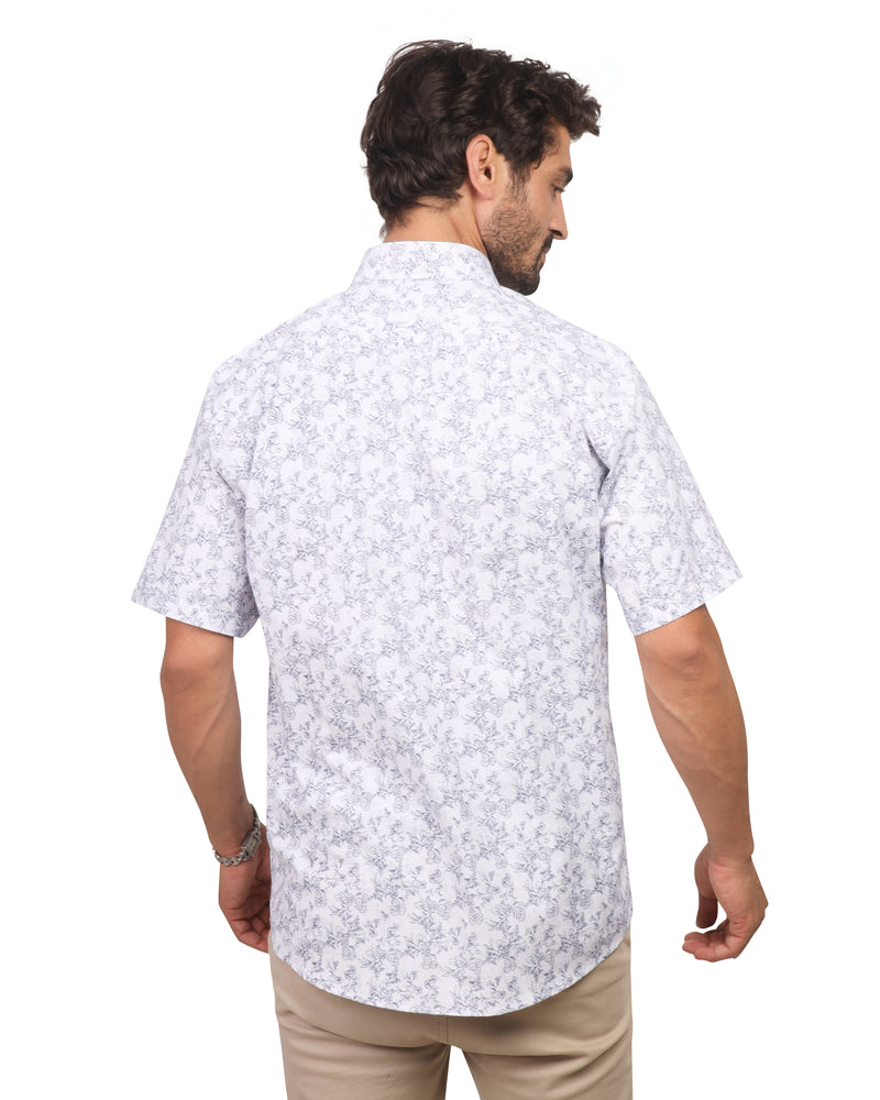 Patterned Short Sleeve Shirt