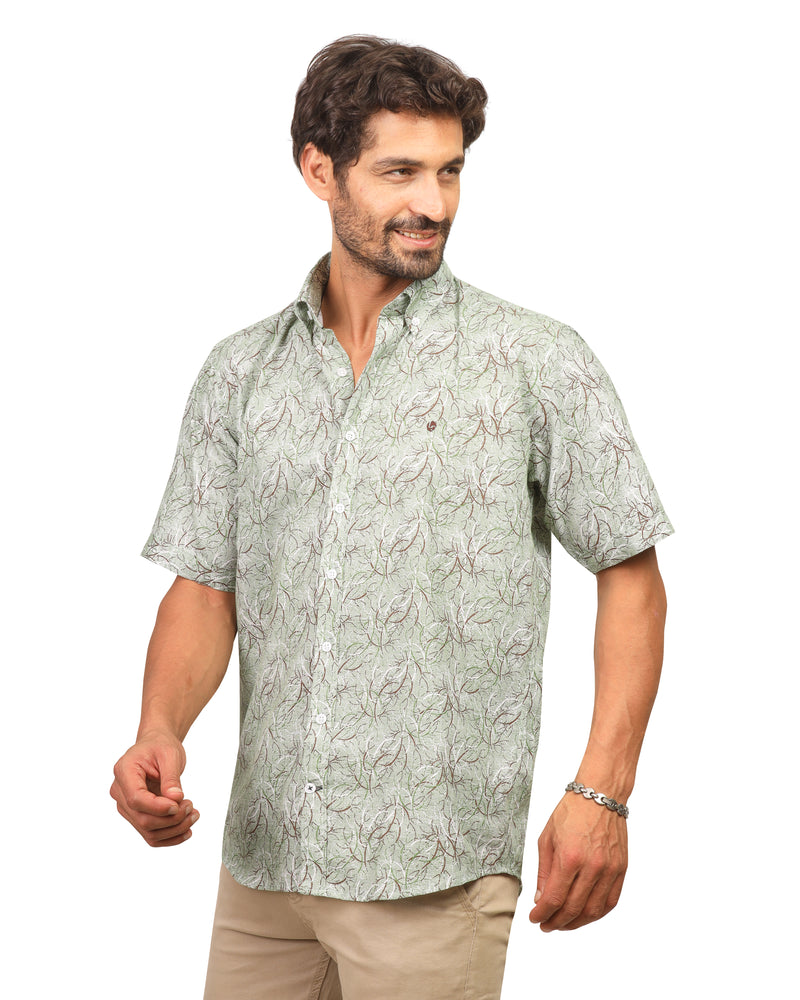 Floral short Sleeve Shirt