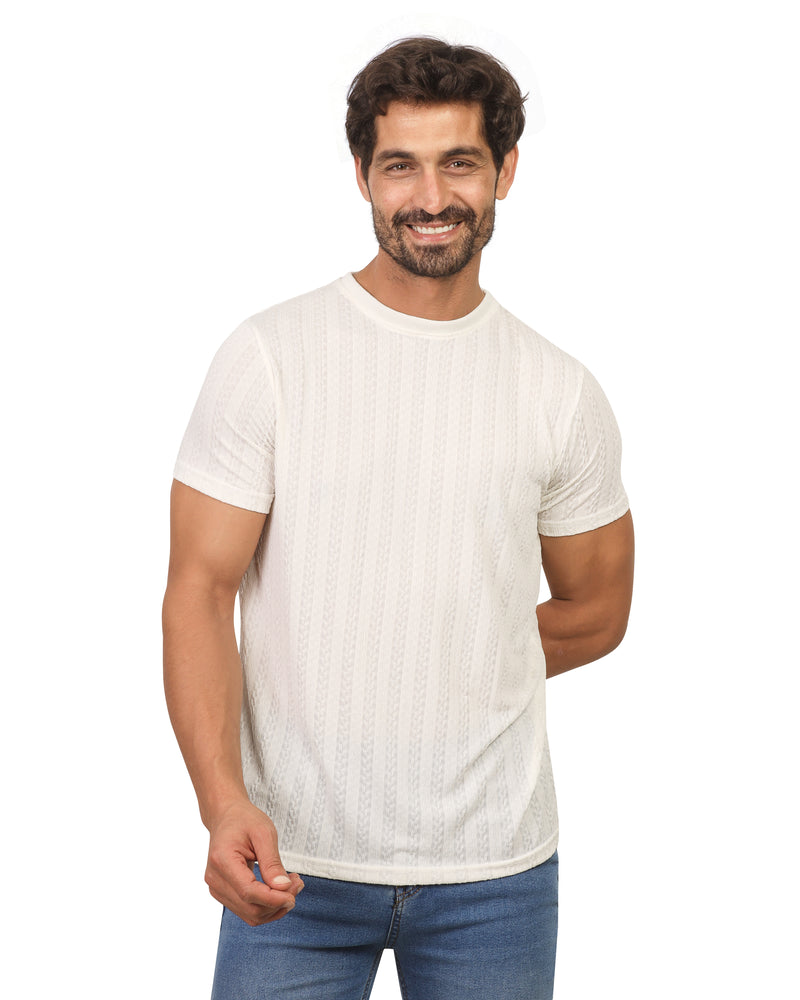 casual round-neck T-shirt