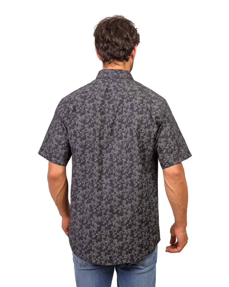 Patterned Short Sleeve Shirt