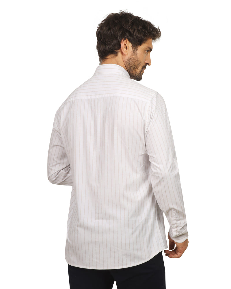 Striped long sleeve shirt