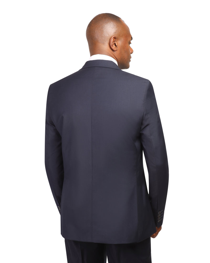 Men’s Tailored Navy Blue Two-Piece Suit