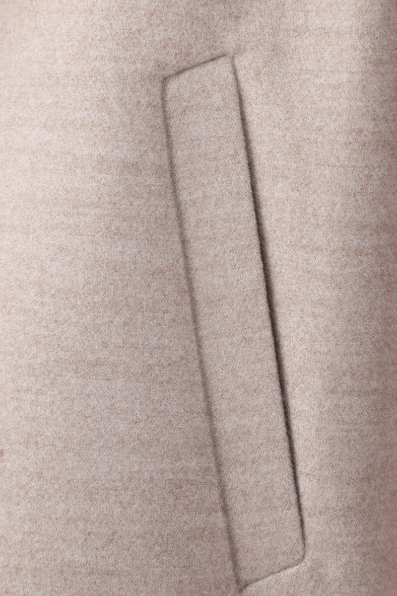 men’s hooded overcoat