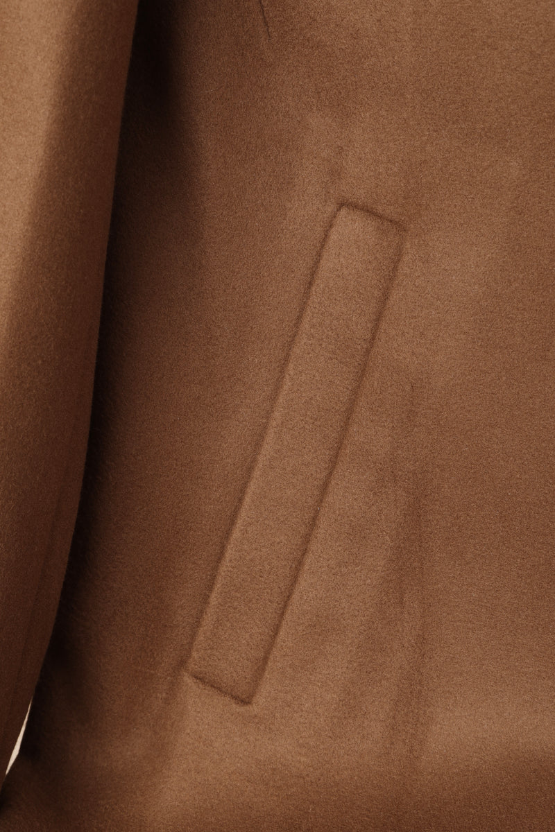 men’s hooded overcoat