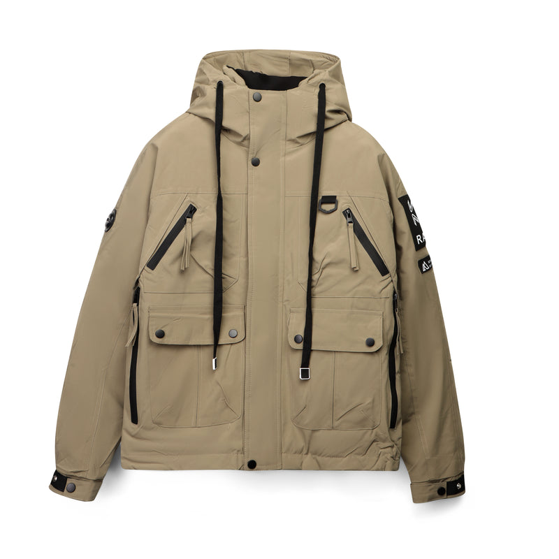 Men’s Hooded Utility Puffer Jacket