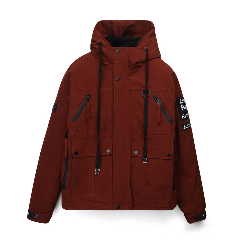 Men’s Hooded Utility Puffer Jacket