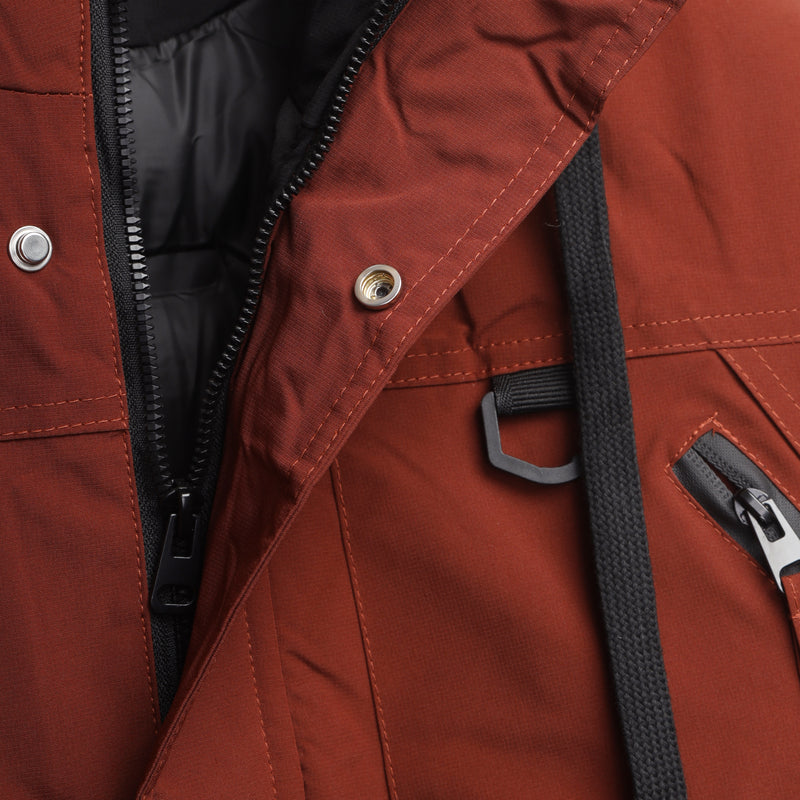 Men’s Hooded Utility Puffer Jacket