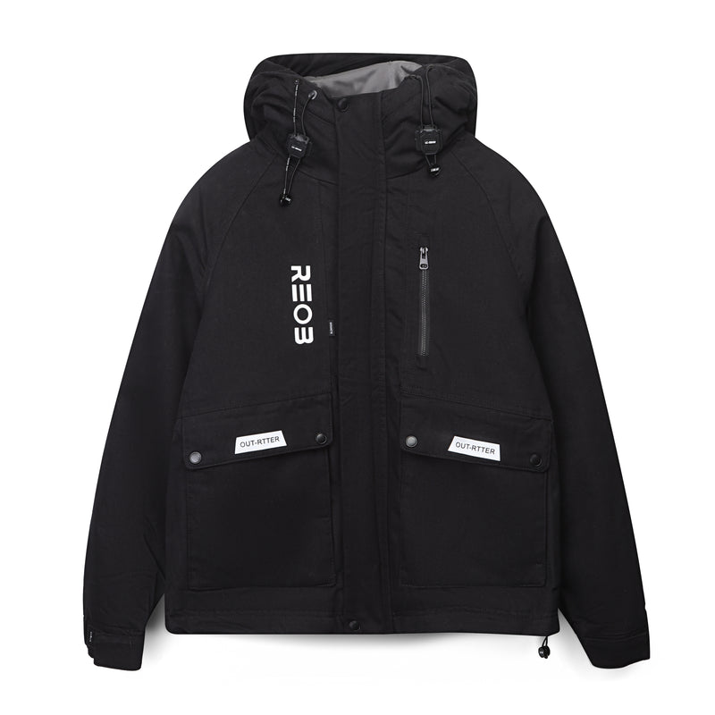 Men’s Hooded Winter Jacket – Utility Outdoor Coat