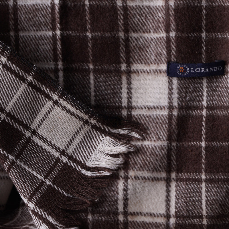 Classic Checkered Winter Scarf