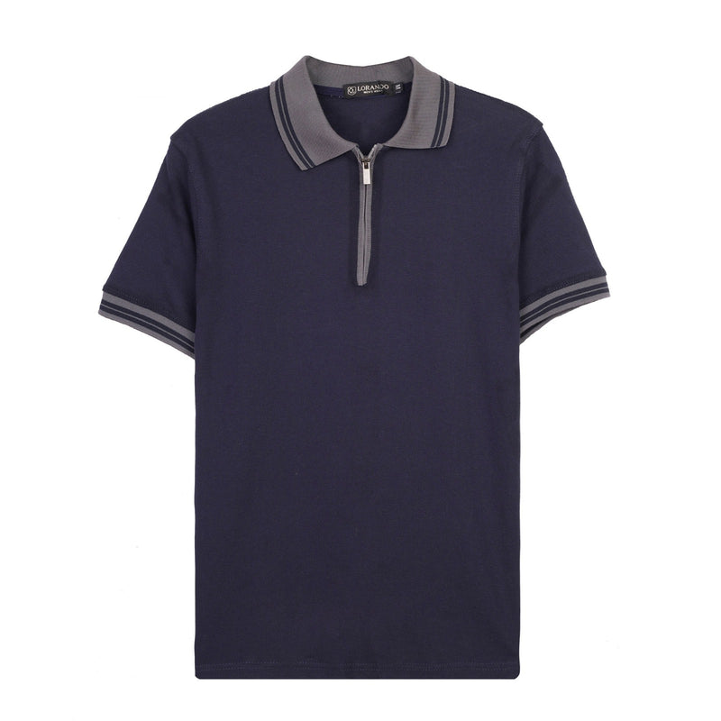 Men’s Half-Zip Polo Shirt