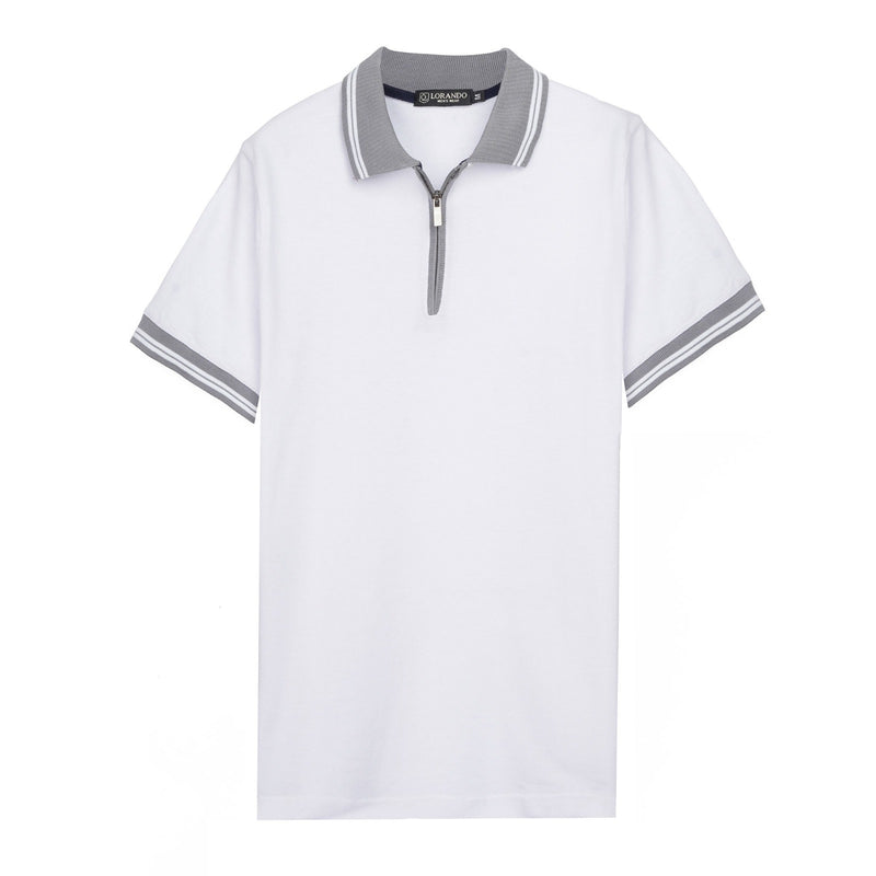 Men’s Half-Zip Polo Shirt
