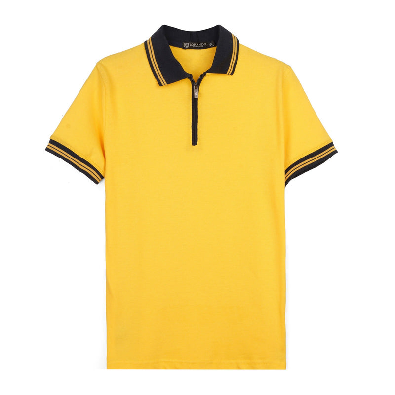 Men’s Half-Zip Polo Shirt