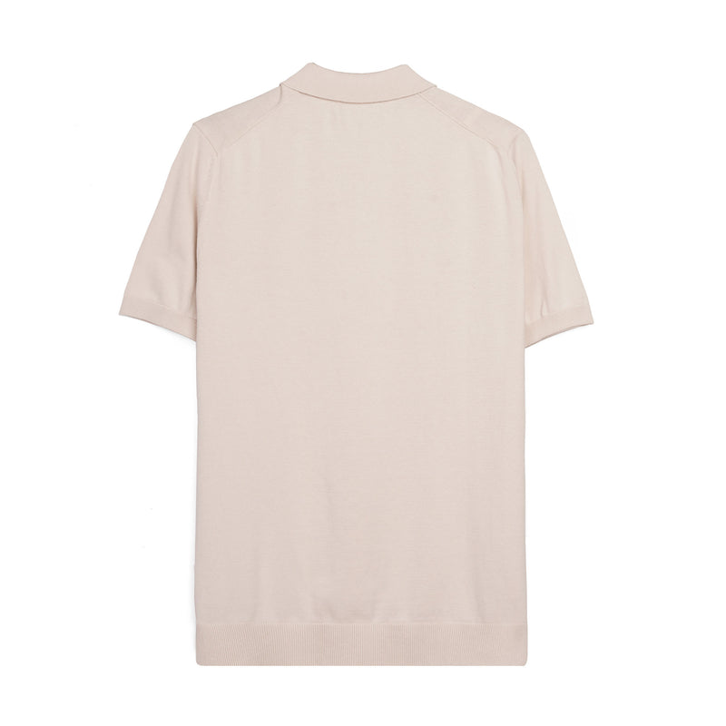 Men's Knitted Polo Shirt
