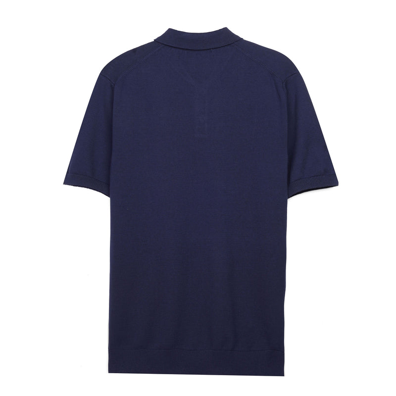 Men's Knitted Polo Shirt