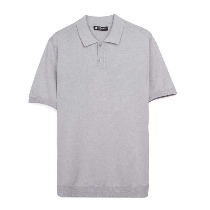 Men's Knitted Polo Shirt