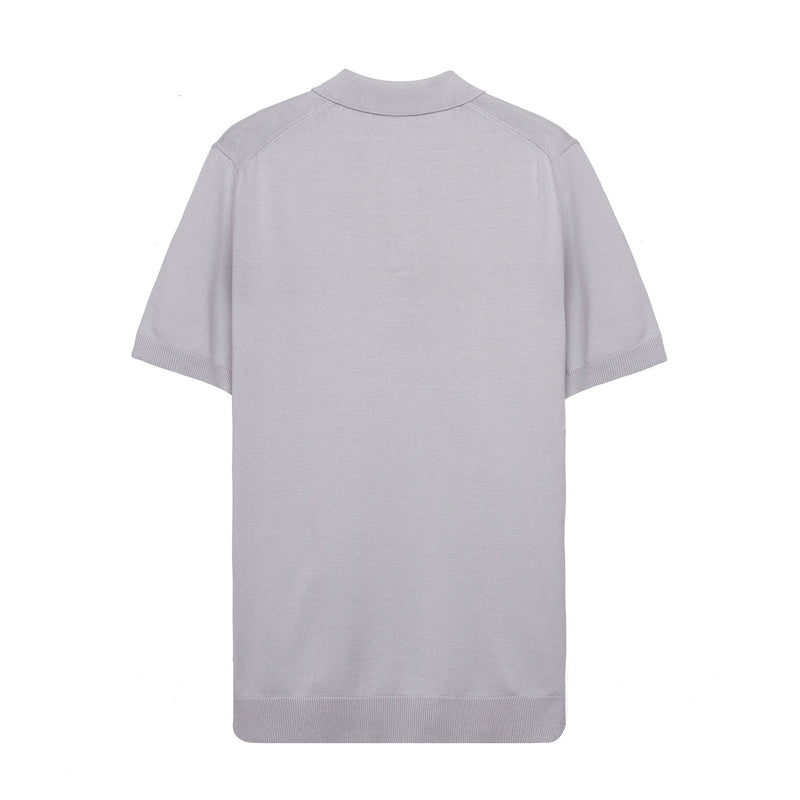 Men's Knitted Polo Shirt