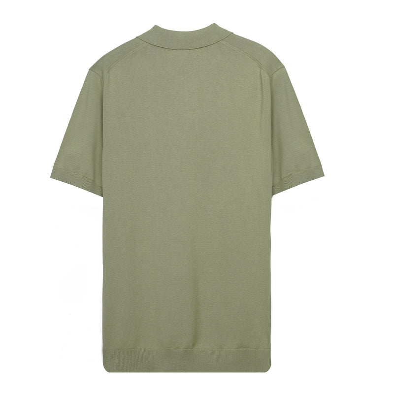 Men's Knitted Polo Shirt