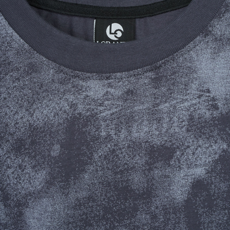 Men’s Washed Effect Crew Neck T-Shirt