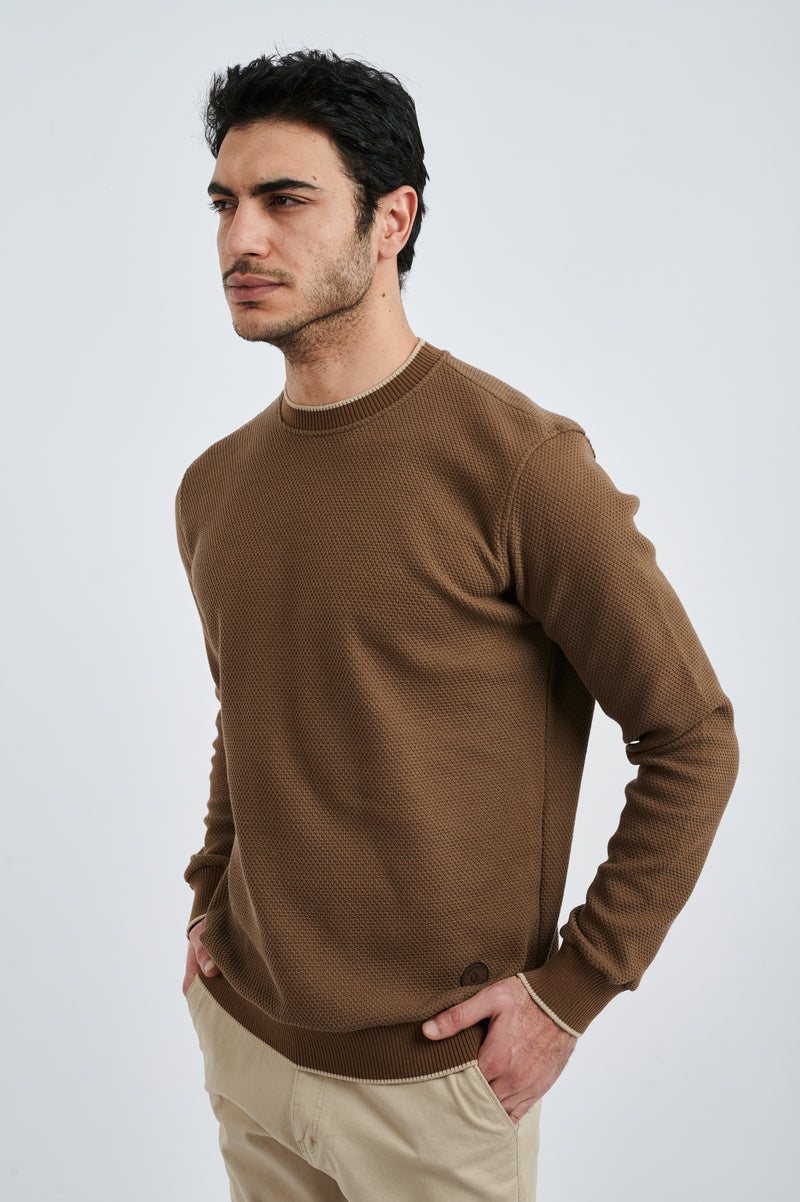 Cool Knit High-Neck Sweater