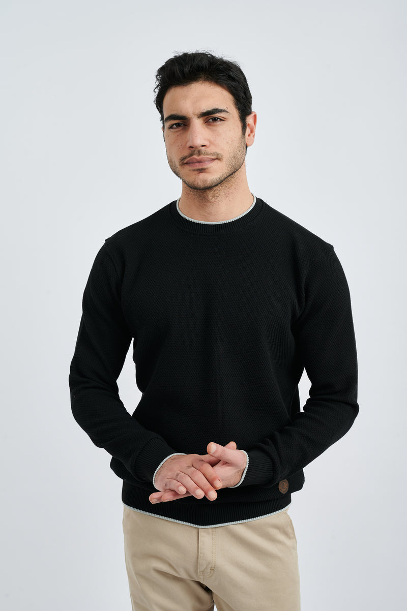 Cool Knit High-Neck Sweater