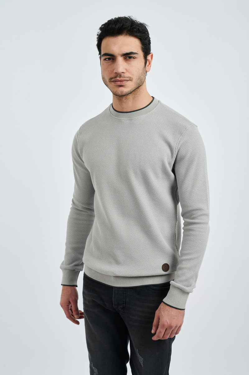 Cool Knit High-Neck Sweater