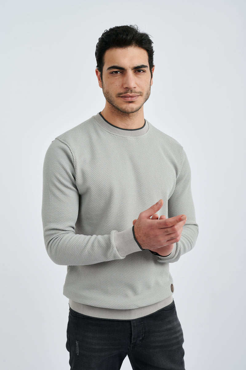 Cool Knit High-Neck Sweater