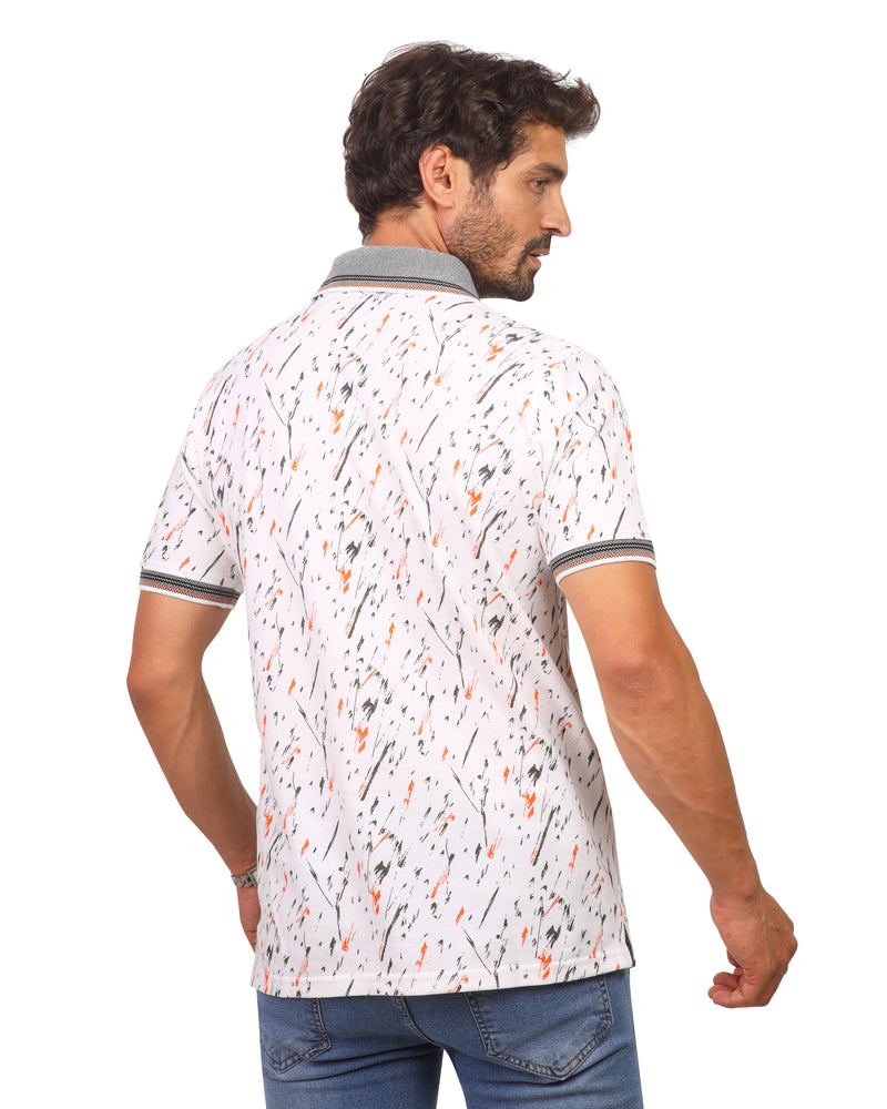 Casual Paint Splatter T-Shirt