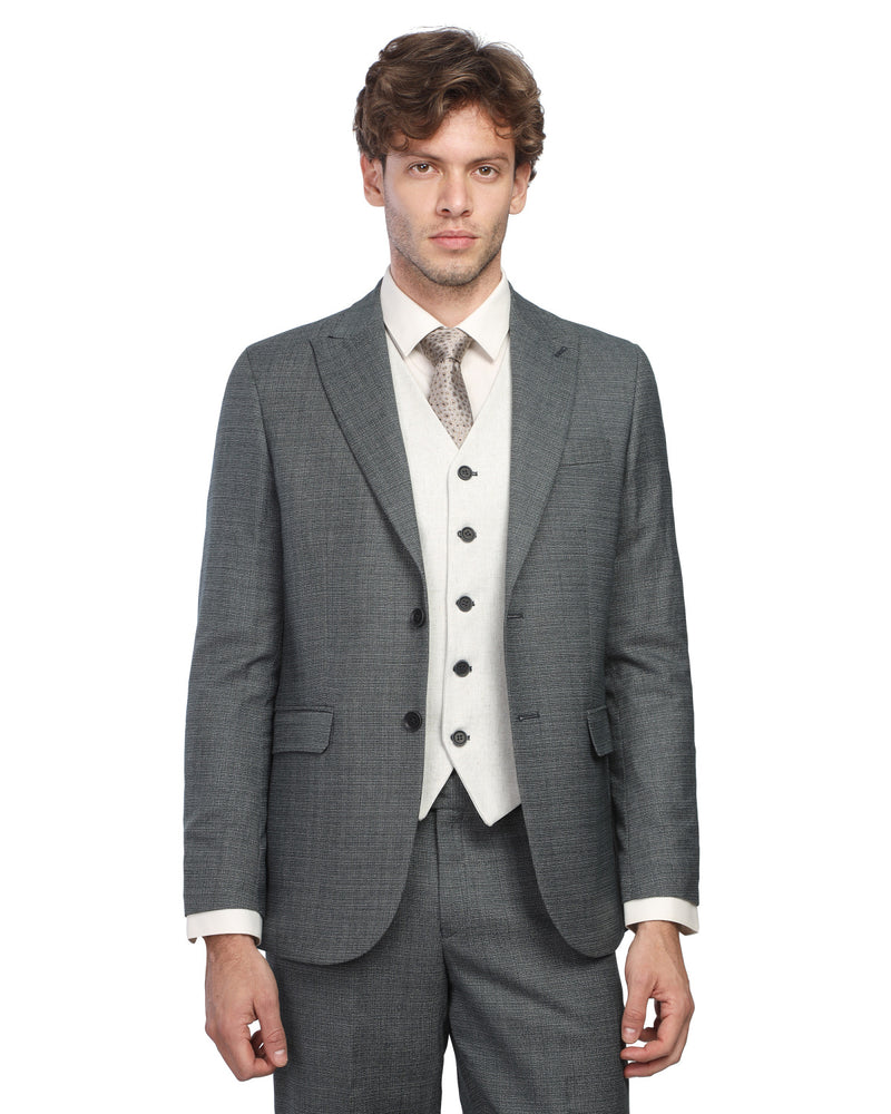 Men’s Three-Piece Slim Fit Suit