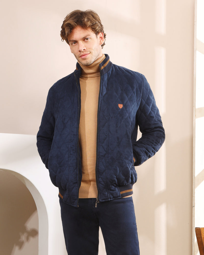 Waterproof Quilted Bomber Jacket