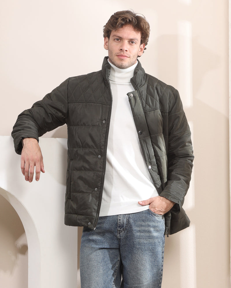 Quilted Puffer Padded Winter Jacket