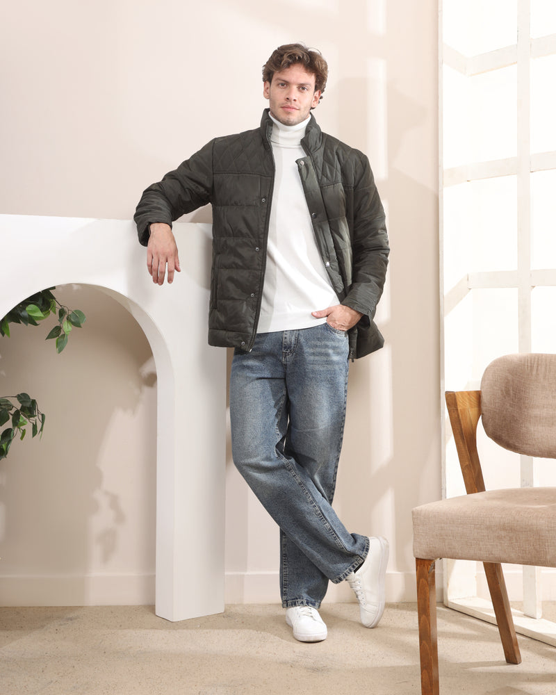 Quilted Puffer Padded Winter Jacket