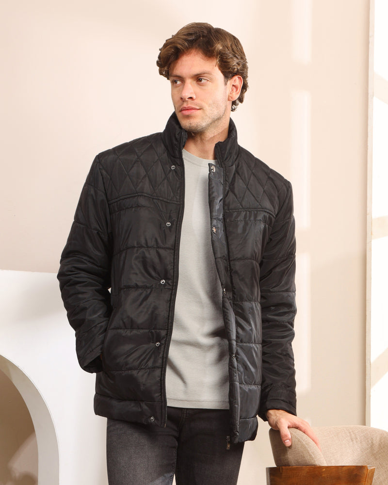 Quilted Puffer Padded Winter Jacket