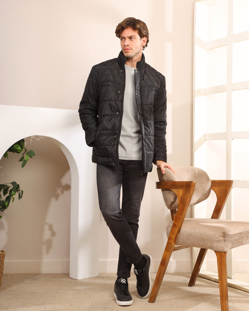 Quilted Puffer Padded Winter Jacket