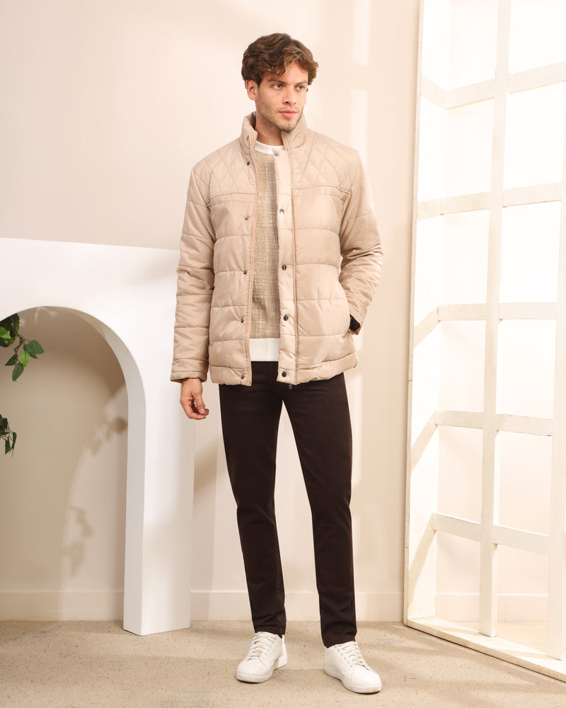 Quilted Puffer Padded Winter Jacket