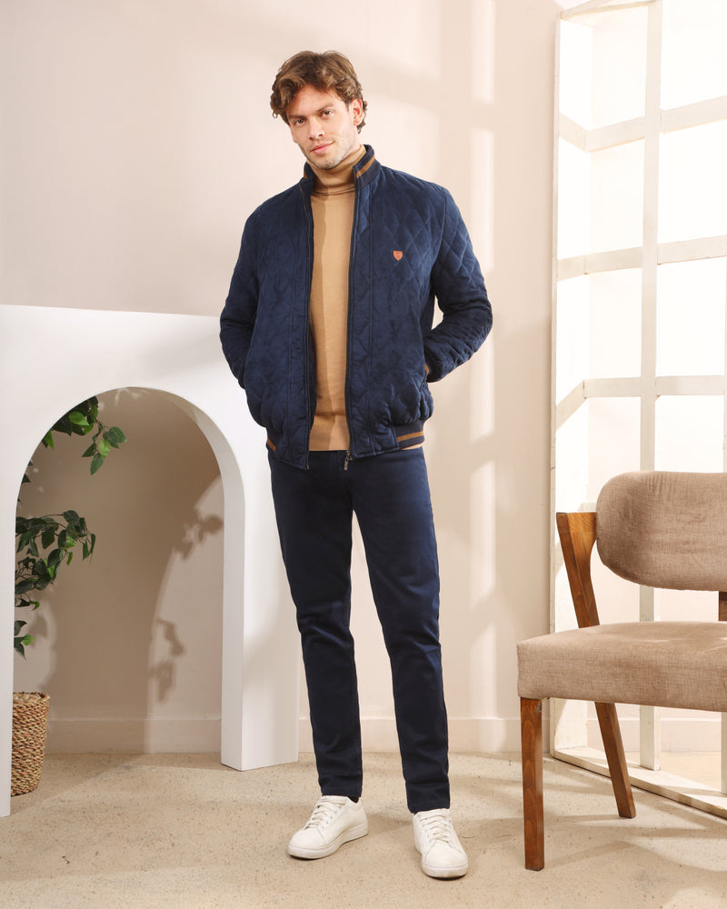 Waterproof Quilted Bomber Jacket