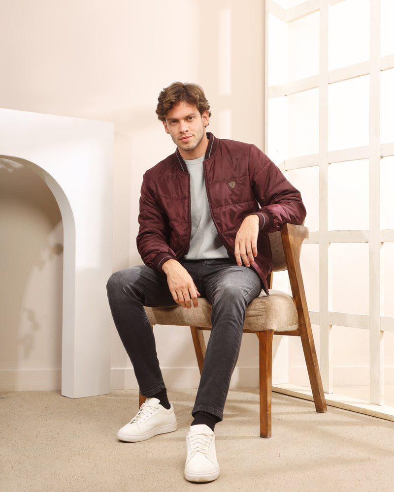 Waterproof Quilted Bomber Jacket