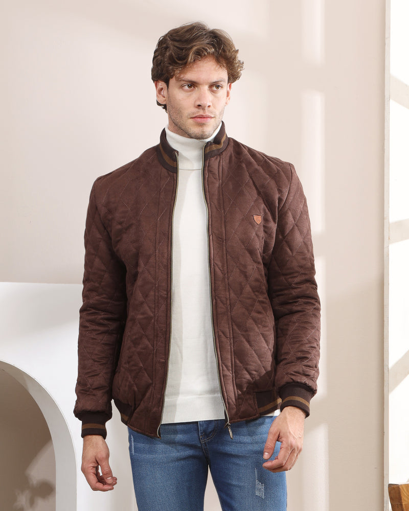 Waterproof Quilted Bomber Jacket