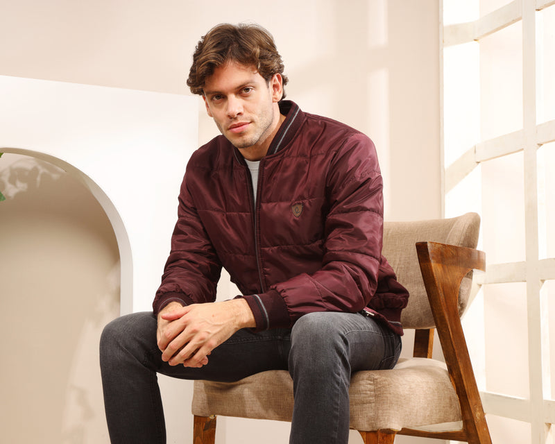 Waterproof Quilted Bomber Jacket