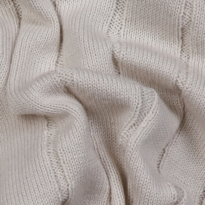Sage Green Ribbed Knit Button-Up Polo Shirt
