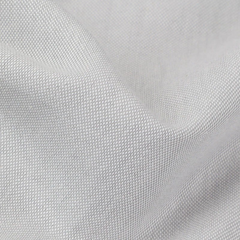 Grey Oxford Button-Down Shirt